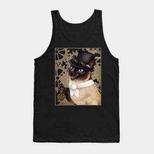 Steampunk Siamese Tank Top